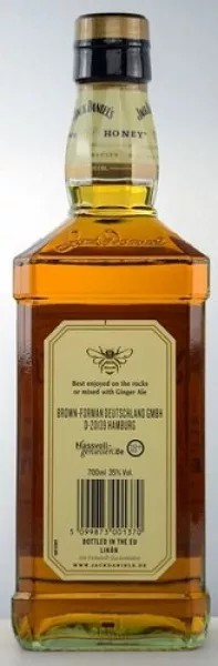 Jack Daniel's Tennessee Honey 0,7 Liter ... 1x 0,7 Ltr.