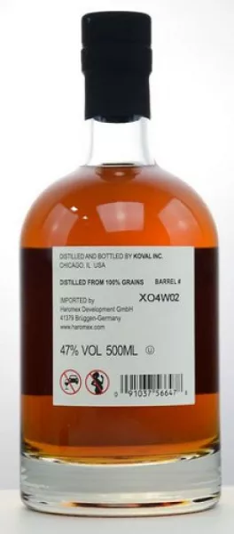 Koval Barrel Bourbon ... 1x 0,7 Ltr.