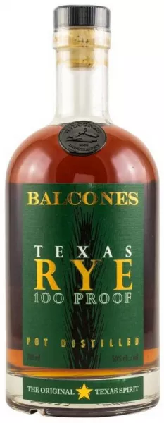 Balcones Texas Rye 100 Proof ... 1x 0,7 Ltr.