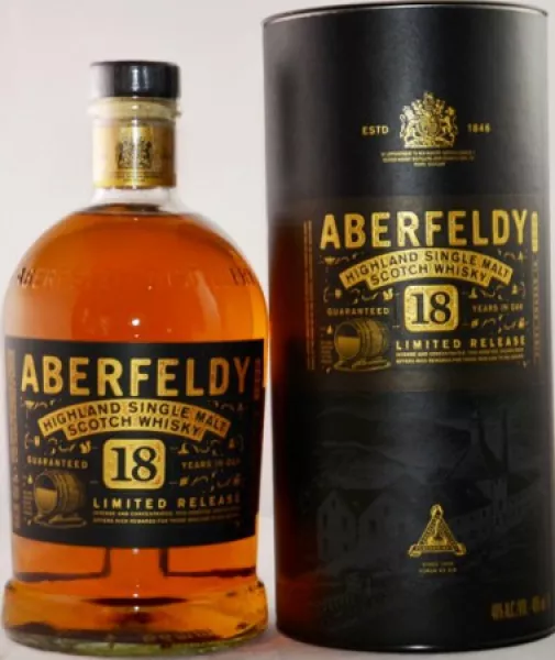 Aberfeldy 18 Jahre 1,0 Liter ... 1x 1 Ltr.