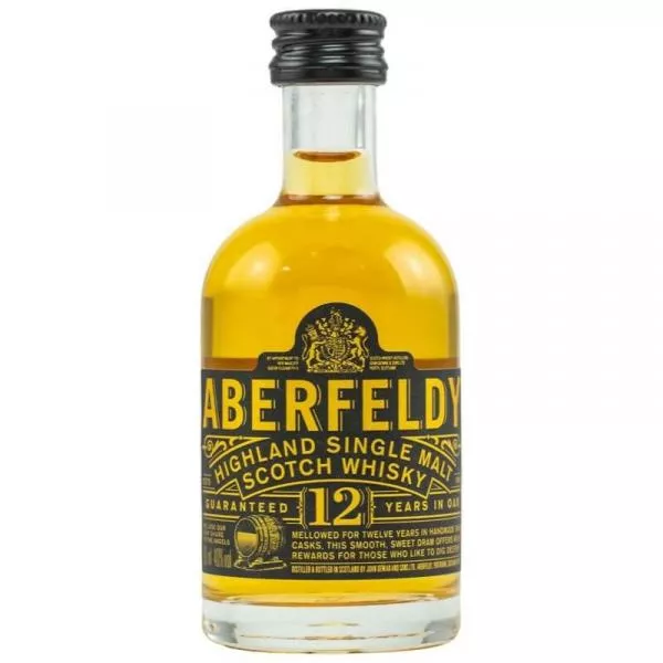 Aberfeldy 12 Jahre Miniatur ... 1x 0,05 Ltr.