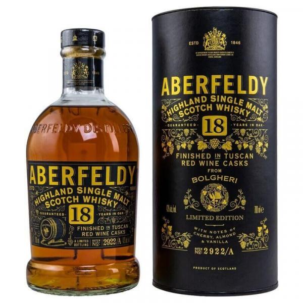 Aberfeldy 18 Jahre Bolgheri Italian Red Wine Casks ... 1x 0,7 Ltr.