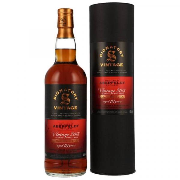 Aberfeldy 2013 - 10 Jahre - Signatory Small Batch Nr. 10 ... 1x 0,7 Ltr.