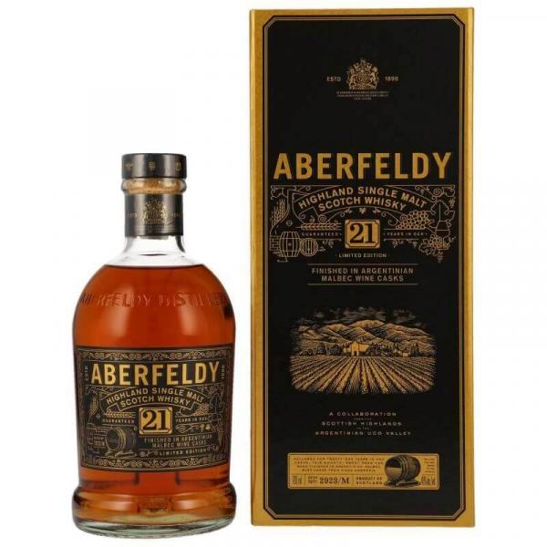 Aberfeldy 21 Jahre - Malbec Wine Cask finish ... 1x 0,7 Ltr.