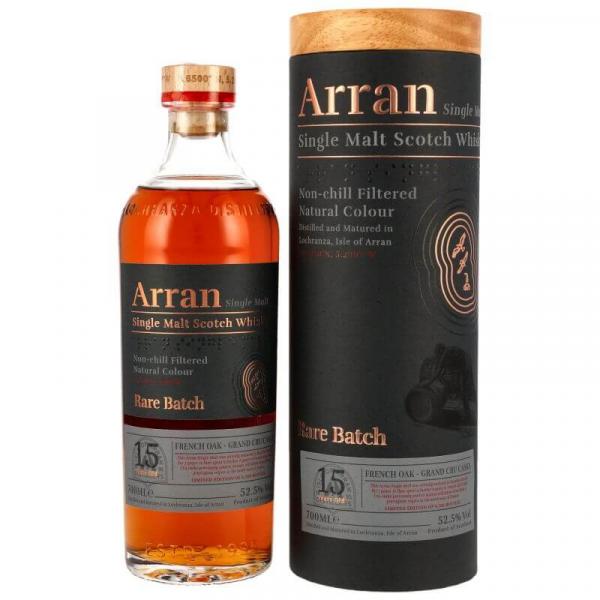Arran 15 Jahre - Rare Batch French Oak Grand Cru Finish ... 1x 0,7 Ltr.