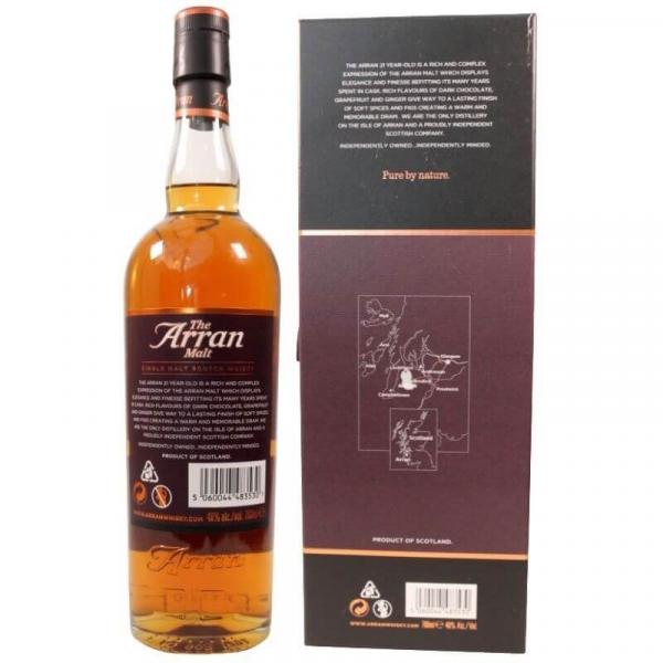 Arran 21 Jahre - first release ... 1x 0,7 Ltr.