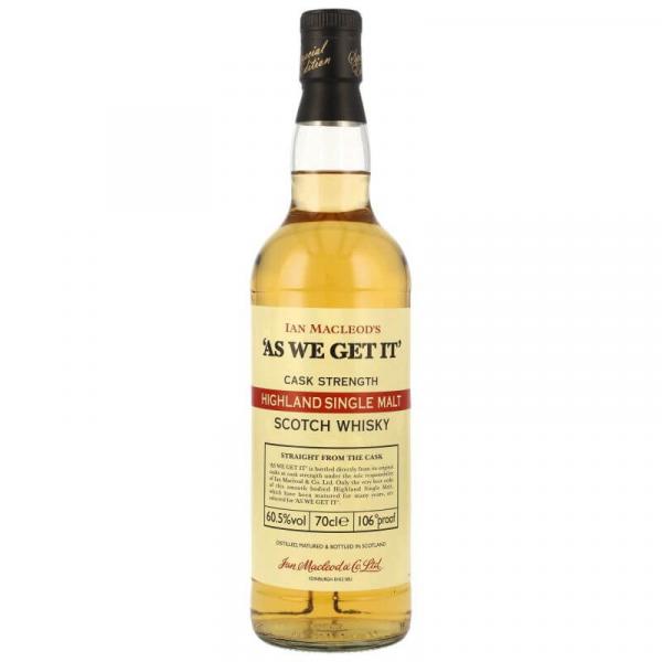 As we get it Highland Single Malt ... 1x 0,7 Ltr.