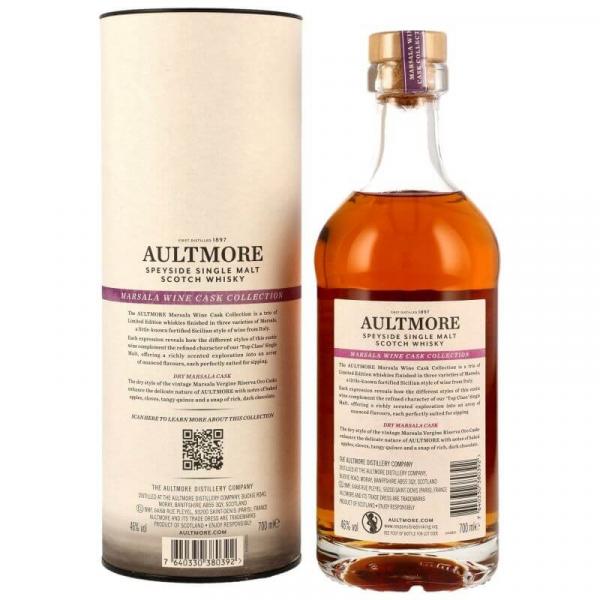 Aultmore 15 Jahre - Dry Marsala Cask Finish - Limited Edition ... 1x 0,7 Ltr.