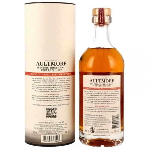 Aultmore 15 Jahre - Ruby Marsala Cask Finish - Limited Edition ... 1x 0,7 Ltr.