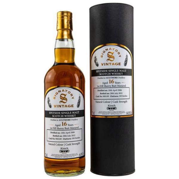 Aultmore 2006/2022 Signatory CS Kirsch ... 1x 0,7 Ltr.