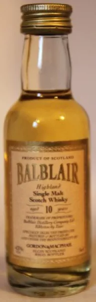 Balblair 10 Jahre Miniatur ... 1x 0,05 Ltr.