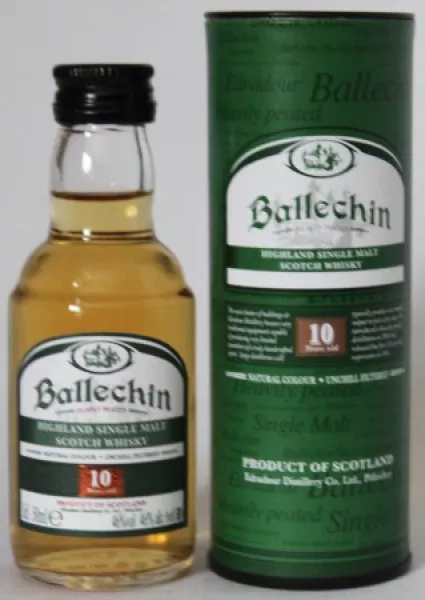 Ballechin 10 Jahre Miniatur ... 1x 0,05 Ltr.