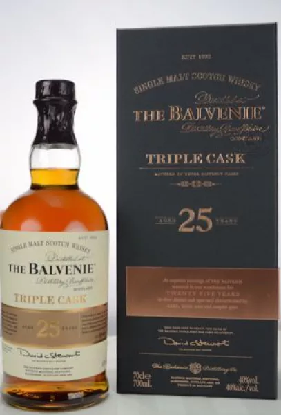 Balvenie 25 Jahre Triple Cask ... 1x 0,7 Ltr.