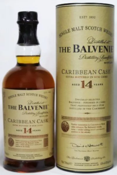 Balvenie 14 Jahre Carribean Cask ... 1x 0,7 Ltr.