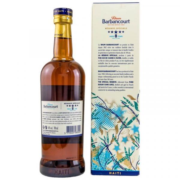 Rhum Barbancourt 8 Jahre Réserve Spéciale ... 1x 0,7 Ltr.