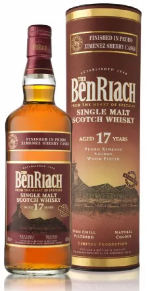 Benriach 17 Jahre PX Sherry Cask Finish ... 1x 0,7 Ltr.