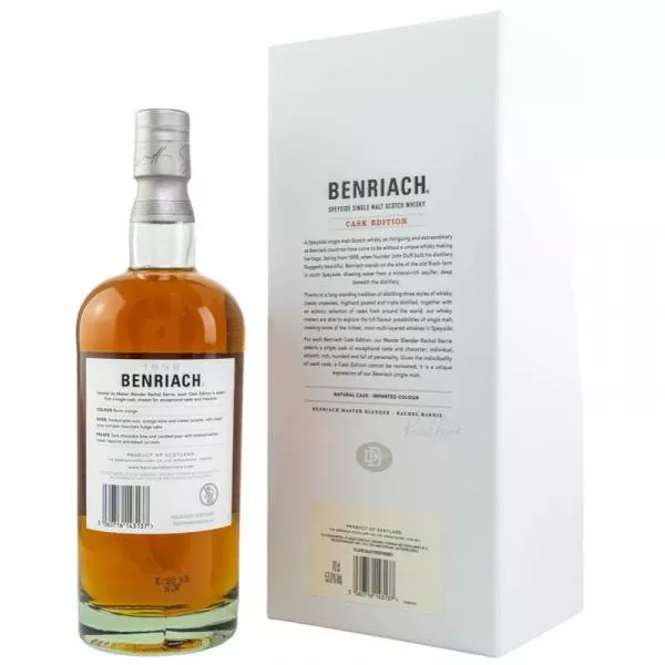 Benriach 1994 Cask Edition 27 Jahre Single Cask ... 1x 0,7 Ltr. Benriach 1994 Cask Edition 27 Jahre Single Cask ... 1x 0,7 Ltr.
