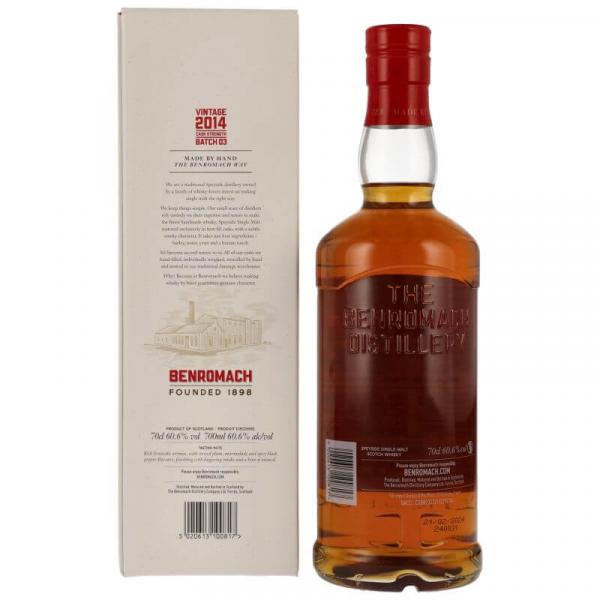 Benromach Cask Strength 2014 ... 1x 0,7 Ltr.
