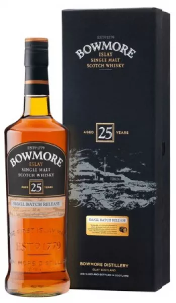 Bowmore 25 Jahre ... 1x 0,7 Ltr. Bowmore 25 Jahre ... 1x 0,7 Ltr.