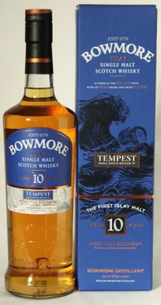 Bowmore 10 Jahre Tempest ... 1x 0,7 Ltr.