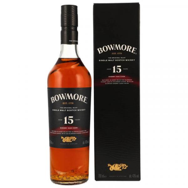 Bowmore 15 Jahre Sherry cask ... 1x 0,7 Ltr.