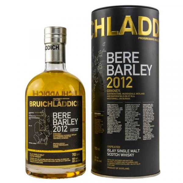 Bruichladdich Bere Barley 2012/2020 - 10 Jahre ... 1x 0,7 Ltr.