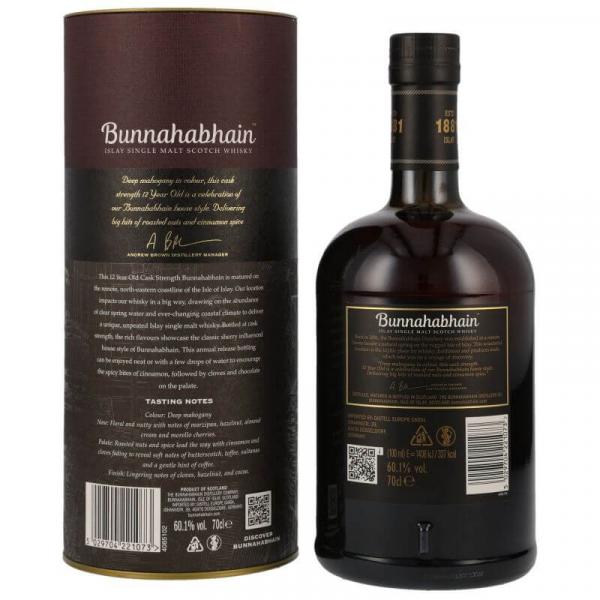 Bunnahabhain 12 Jahre Cask Strength ... 1x 0,7 Ltr.