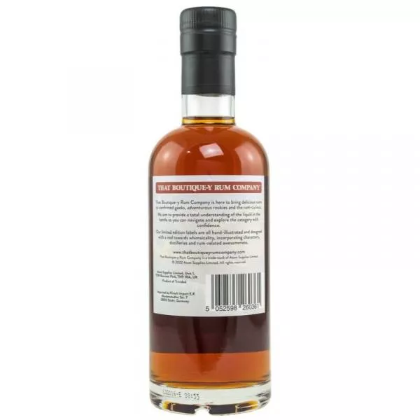Caroni, Trinidad - Traditional Column Rum 23 y.o. - Batch 11 (That Boutique-y Rum Company) Kirsch Exclusive ... 1x 0,5 Ltr.