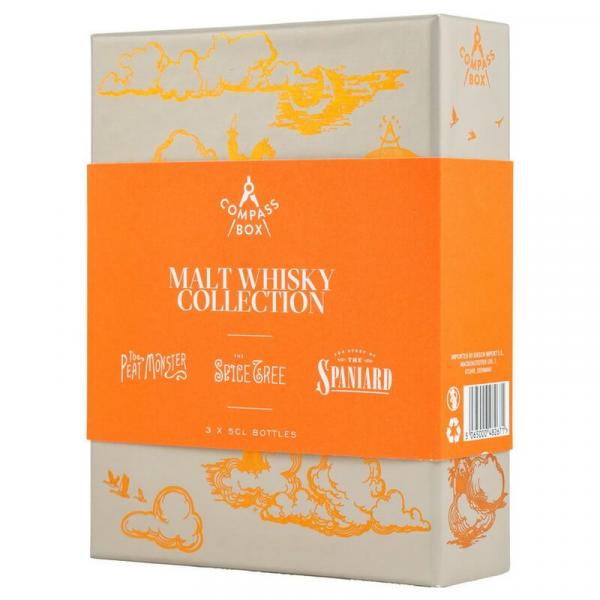 Compass Box Malt Whisky Collection 3x5cl ... 1x 0,15 Ltr.