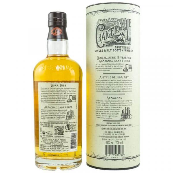 Craigellachie 13 Jahre Bas-Armagnac Barrels Finish ... 1x 0,7 Ltr.