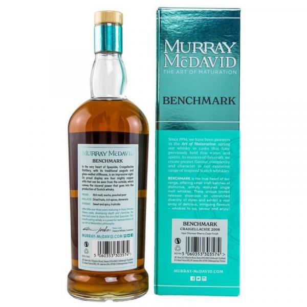 Craigellachie 2008 - 14 Jahre - Oloroso Cask finish - Murray McDavid... 1x 0,7 Ltr.