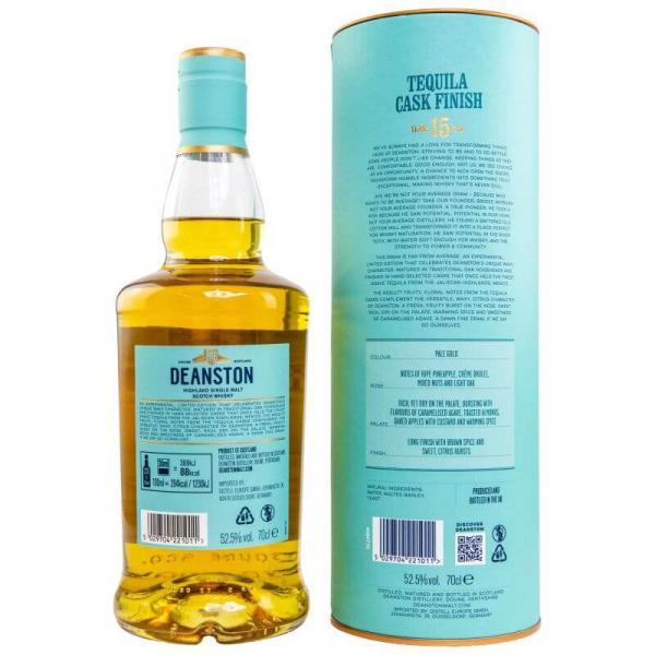 Deanston 15 Jahre Tequila Cask finish ... 1x 0,7 Ltr.