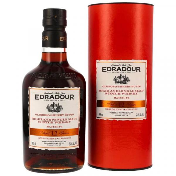 Edradour 2012/2024 - 12 Jahre - Cask Strength Batch #4 ... 1x 0,7 Ltr.