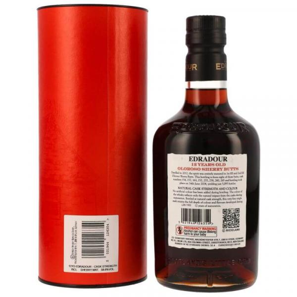Edradour 2012/2024 - 12 Jahre - Cask Strength Batch #4 ... 1x 0,7 Ltr.
