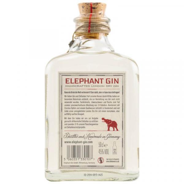 Elephant London Dry Gin ... 1x 0,5 Ltr.