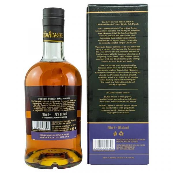 GlenAllachie 10 Jahre French Oak Wood Finish ... 1x 0,7 Ltr.