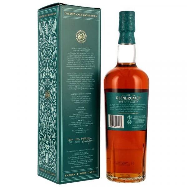 Glendronach Ode to the Valley - Sherry & Ruby Port Casks ... 1x 0,7 Ltr.