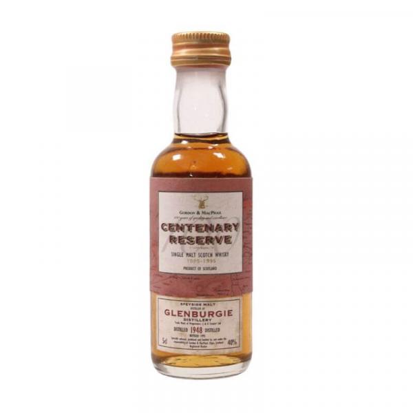 Glenburgie 1948 Gordon & MacPhail MINIATUR ... 1x 0,05 Ltr.