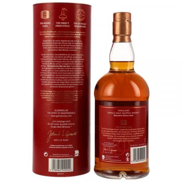 Glenfarclas Vintage 2012/2024 - Trinity Vintage Series ... 1x 0,7 Ltr.