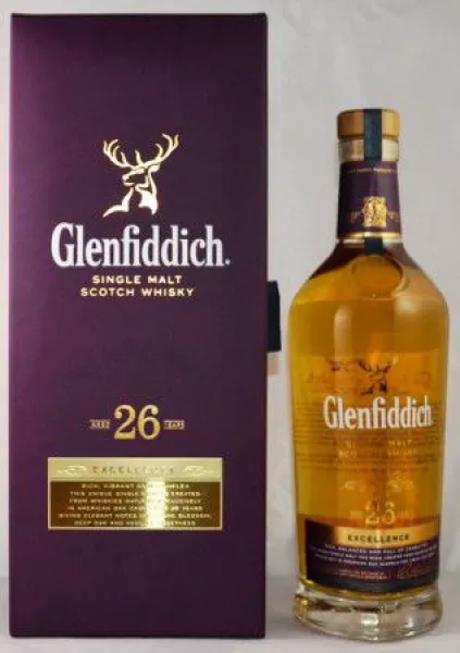 Glenfiddich 26 Jahre Excellence ... 1x 0,7 Ltr. Glenfiddich 26 Jahre Excellence ... 1x 0,7 Ltr.