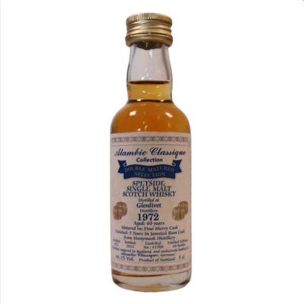 Glenlivet 1972 - 40 Jahre - Alambic Mini ... 1x 0,05 Ltr.