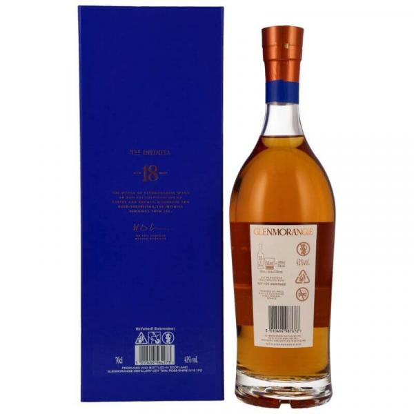 Glenmorangie 18 Jahre – The Infinita: Edler Highland Single Malt für Genießer ... 1x 0,7 Ltr.