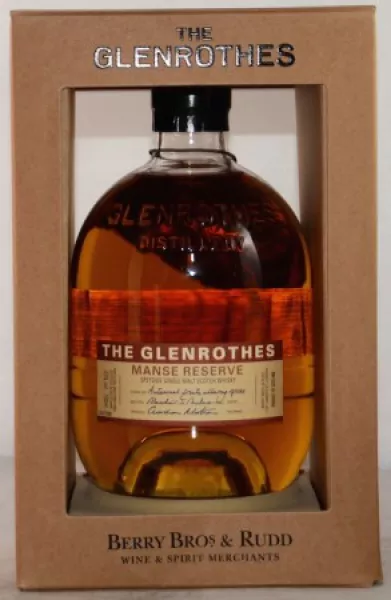 Glenrothes Manse Reserve ... 1x 0,7 Ltr. Glenrothes Manse Reserve ... 1x 0,7 Ltr.