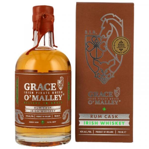 Grace O‘Malley Rum Cask Whiskey ... 1x 0,7 Ltr.