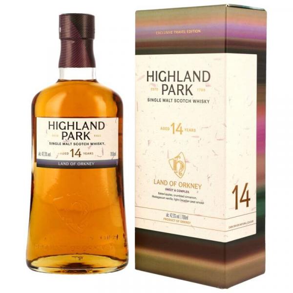 Highland Park 14 Jahre - Land of Orkney ... 1x 0,7 Ltr.