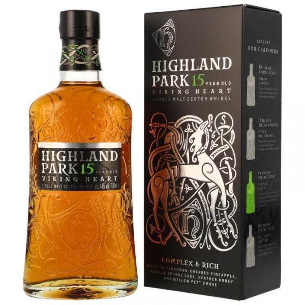 Highland Park 15 Jahre Viking Heart ... 1x 0,7 Ltr.