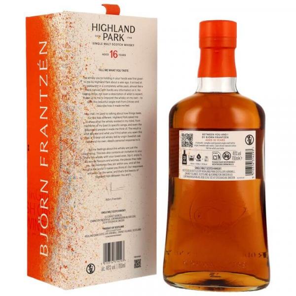 Highland Park 16 Jahre Between You and I - Virgin Swedish Oak Casks ... 1x 0,7 Ltr.