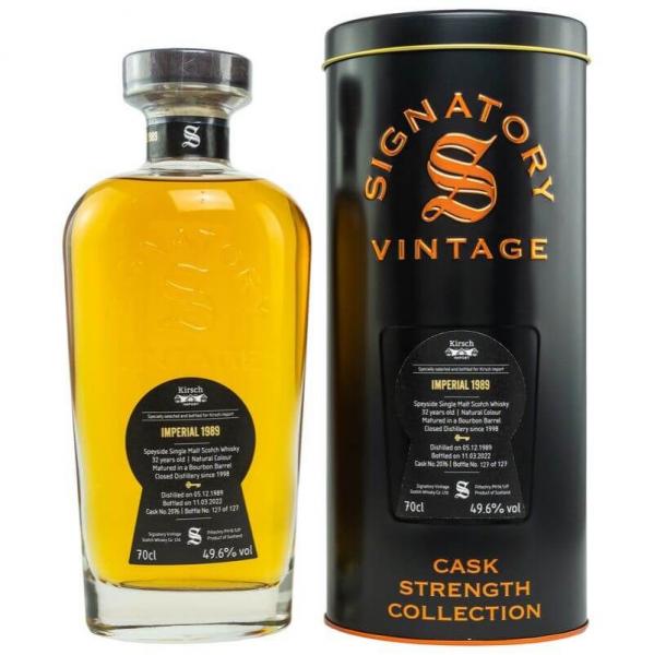 Imperial 1989/2022 Signatory CS #2076 - Kirsch ... 1x 0,7 Ltr.
