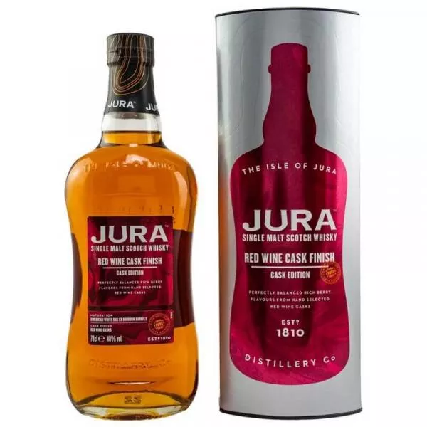 Isle of Jura Red Wine Cask finish ... 1x 0,7 Ltr.