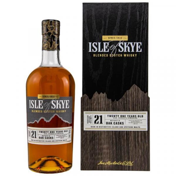 Isle of Skye 21 Jahre ... 1x 0,7 Ltr.